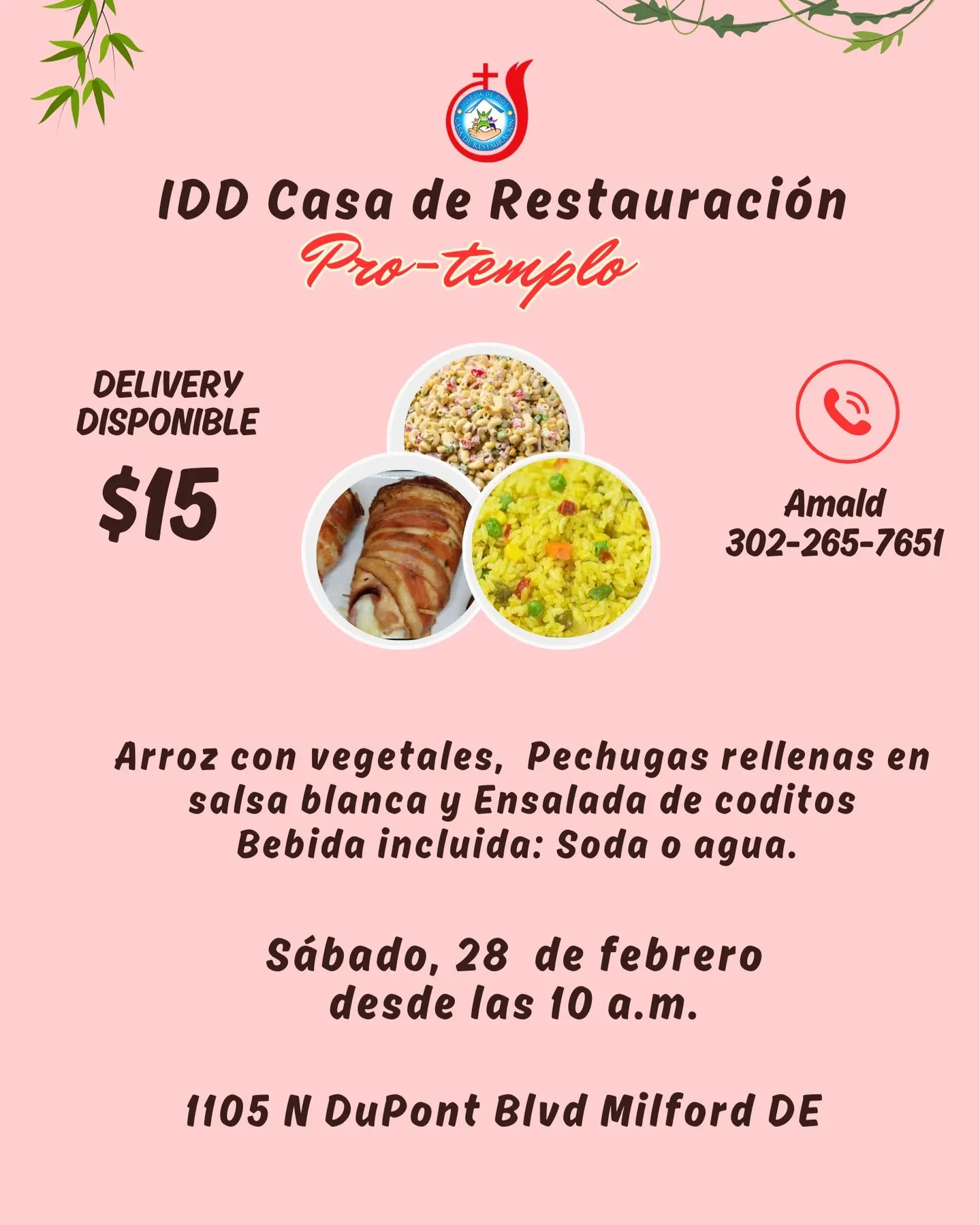 Venta Pro templo - Iglesia de Dios Milford De